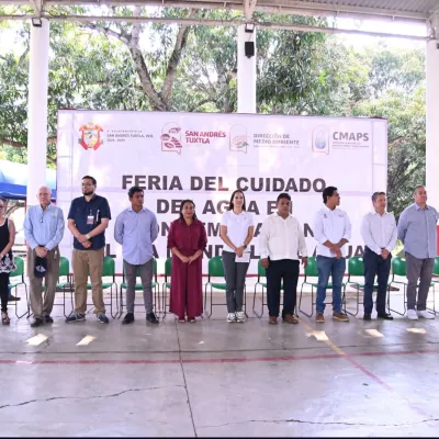 Realiza Ayuntamiento de San Andrés Tuxtla "Feria del Agua 2026